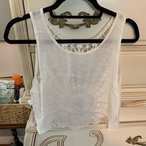 Cropped tank top
